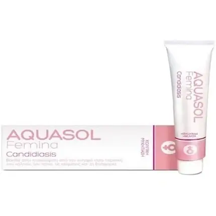 Cremă Intimă Aquasol Femina Candidiasis, 30ml Cel mai vândut
