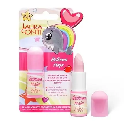 Ofertă exclusivă Balsam de buze Maja cu aromă de jeleuri de fructe 3.8g