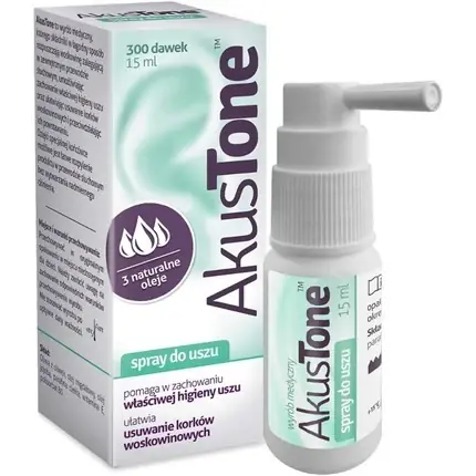 Spray pentru urechi, AkusTone, 15ml Retur ușor