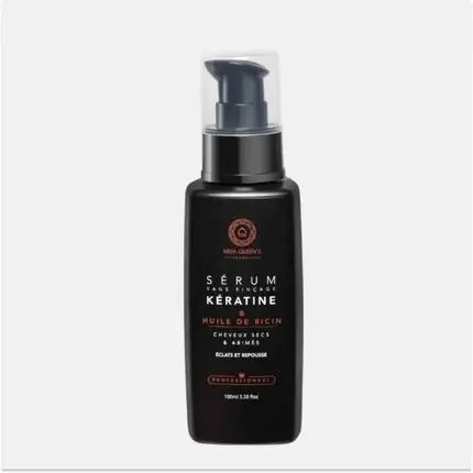 Premium Set Tratamente Păr, KeraQueen, Keratină și Ulei de Ricin, 100ml