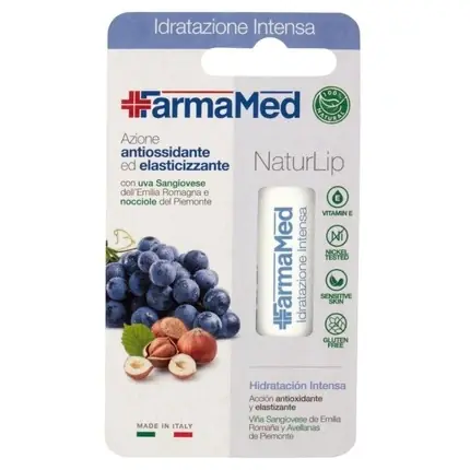 Disponibil imediat Balsam de buze Antioxidant cu Afine și Nuci, 24g