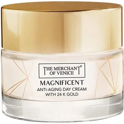Ofertă limitată Crema de zi anti-îmbătrânire Magnificent cu aur 24K, 50ml
