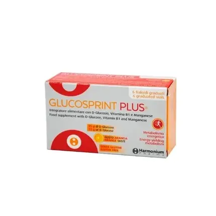 Glucosprint Plus, Harmonium Pharma Srl, 6 fiole portocalii Calitate înaltă