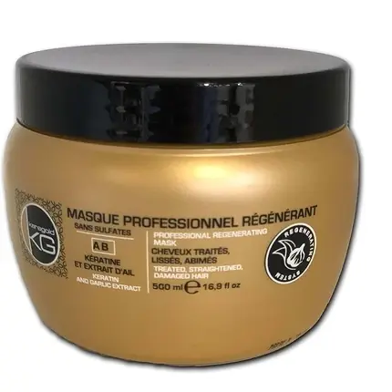 Ieftin Mască de păr KeraGold Pro, keratină și extract de usturoi, fără sulfati, 500ml