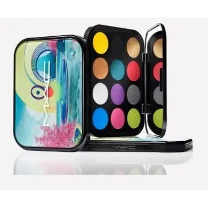 Cumpărături sigure M.A.C. Connect in Colour Eye Shadow Palette Hi-Fi Colour, Negru, Multicolor