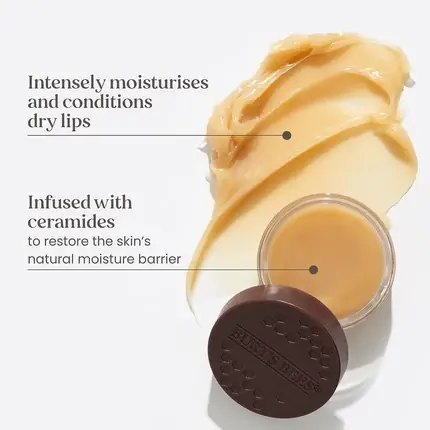 Burt‘s Bees Lip Mask - Tratament intensiv pentru buze peste noapte cu ceramide și uleiuri ultra-condiționante 7.08g Retur ușor