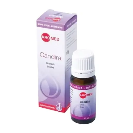 Retur ușor Dropperi Intimi Aromed Candira, Extracte Botanice, 10ml