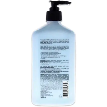 Lichidare de stoc Loțiune corporală Hempz Triple Moisture Herbal Body Moisturizer 500ml Enchanted Grapefruit & Sparkling Peach