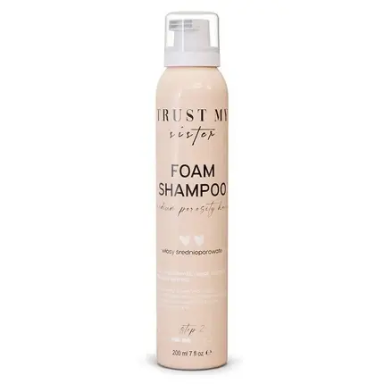 Șampon spumant pentru păr cu porozitate medie, 200ml Retur ușor