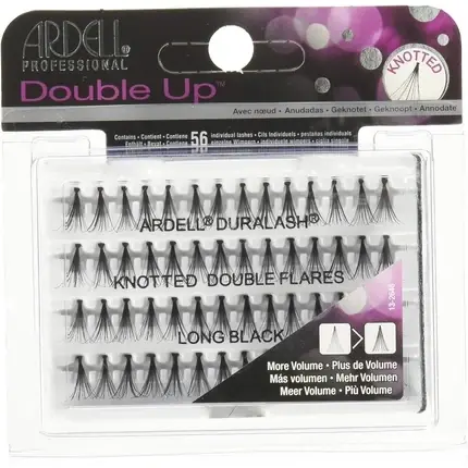 Gene false individuale Ardell Double Up, negru Ofertă exclusivă