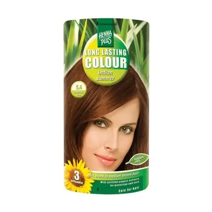 Vopsea Păr Herbală Hennaplus Lasting Indian Summer 54, Culoare Marron, Ambalaj 200g Comandă acum