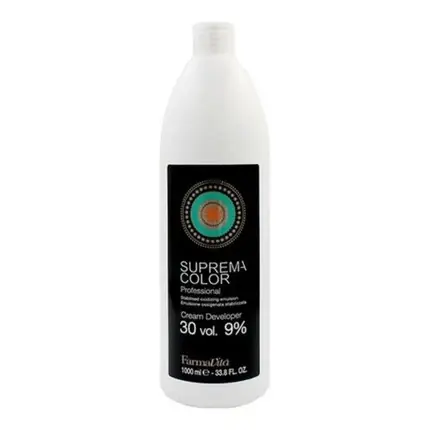 Livrare rapidă Suprema Color, Farmavita, Colorant pentru păr, 30 Vol 9%, Cremă Oxidantă, 1000ml