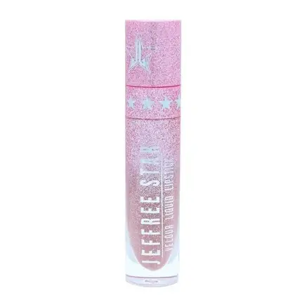Ruj lichid Jeffree Star Cosmetics Velour Liquid Lipstick Christmas Cookie, roz cu sclipici Ofertă de sezon