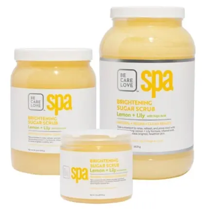 Exfoliant Corp BCL SPA Brightening Sugar Scrub Lemon + Lily 454g Ofertă limitată