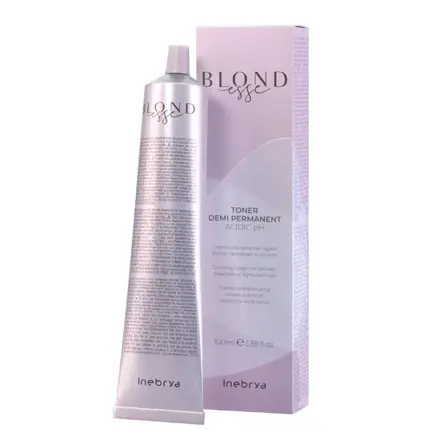 Retur ușor Ton de păr Inebrya Blondesse Hair Toning Cream Caramel Blonde 100ml