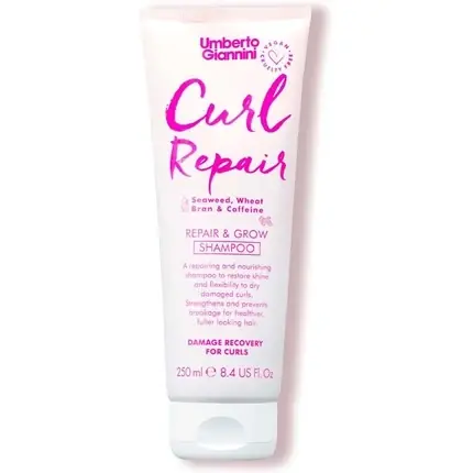 Doar azi Șampon Umberto Giannini Curl Repair pentru păr ondulat, 250ml