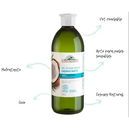 Gel de Duș Corpore, Hidratant, 600ml Popular