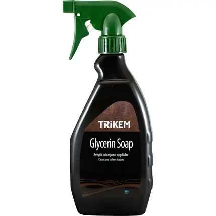 Preț redus Trikem Prevent Glycerin Soap, 500 ml, sticlă neagră cu pulverizator verde