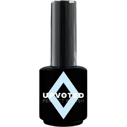 Gel Polish NailPerfect UPVOTED 220 Wave After Wave, 15ml, Negru cu detalii albastre Preț redus