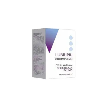 Reducere Ovule Vaginale VIDERMINA Lubripiù MID, 50g, pentru uscăciune intimă
