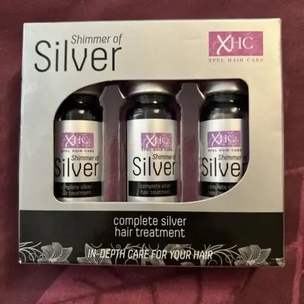 Set Tratamente Capilare XHC Shimmer of Silver, 3 fiole x 12ml Retur ușor
