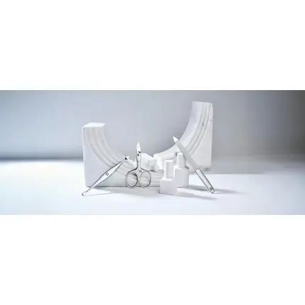 Zwilling Cutie Pusher, Instrument dublu pentru curățarea unghiilor, 90mm, Argintiu Premium
