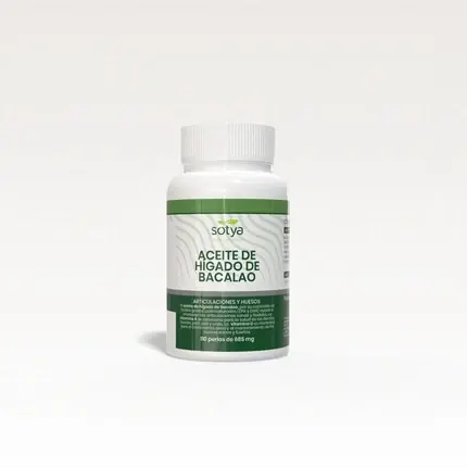 Reducere Sotya Ulei de Ficat de Bacala, Supliment Omega-3, 110 Perle