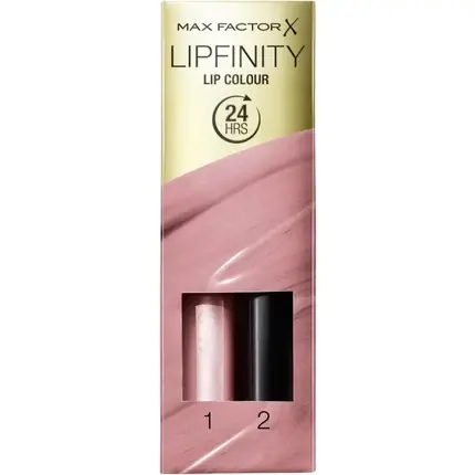 Ultima șansă Max Factor Lipfinity 350 Essential Brown, 4.2g, Dual Effect Lip Colour