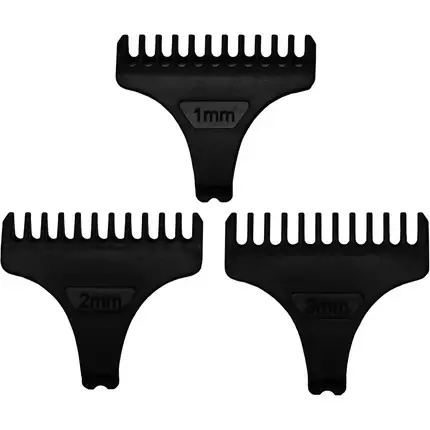 Disponibil imediat Set Combe de prindere Kyone pentru Vz01 Vintage Zero Trimmer, 3 piese (1mm, 2mm, 3mm)