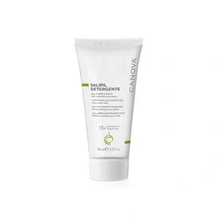 Livrare rapidă Gel de curățare facială, Canova, Salipil Detergente, pentru piele acneică, 150 ml