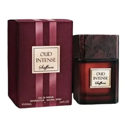 Eau De Parfum Oud Intense Saffron, Fragrance World, 100ml, pentru bărbați Preferatul clienților