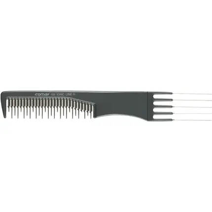 Pieptăn profesional pentru toupeing, Comair Ionic Profi-Line 105, negru Preferatul clienților