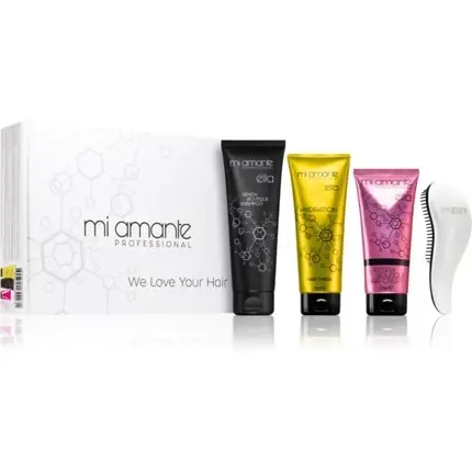 Cumpără acum Set Cadou Mi Amante Professional Glamour Keratin pentru Păr, 4 buc