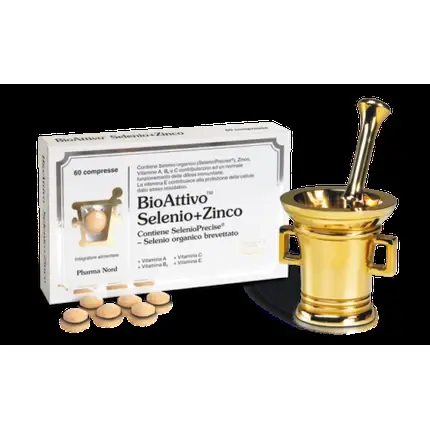 Tablete Bioactive Selenium + Zinc, Pharma Nord, 60 comp Popular