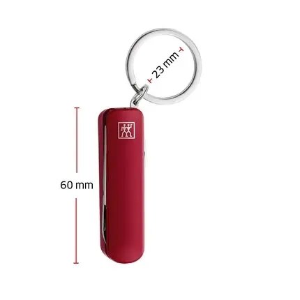 Preț promoțional Set manichiură Zwilling Multi-Tool Keychain, roșu, oțel inoxidabil