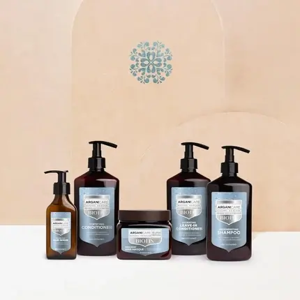 Masca hidratantă și reparatoare Arganicare cu biotină și ulei de argan, 500g Reduceri