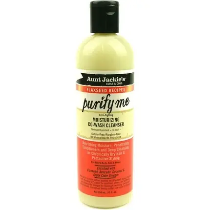 Aunt Jackie‘s Purify Me Moisturizing Co-Wash Cleanser, 355ml Ofertă