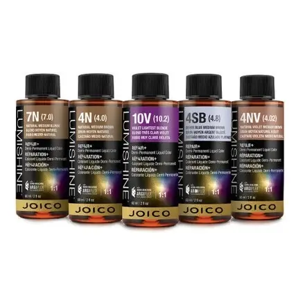 Joico LumiShine Demi-Permanent Liquid Hair Color 2oz, Culoare 4NV Lichidare de stoc
