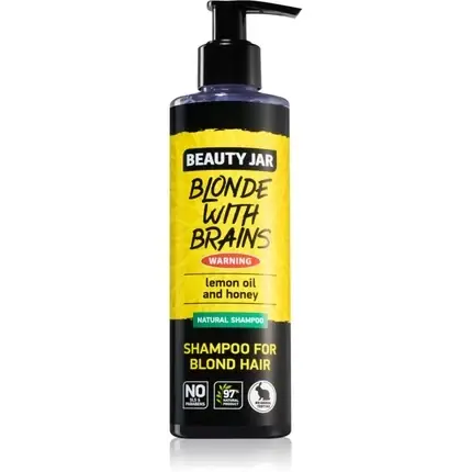 Șampon pentru păr blond, Beauty Jar, Blonde With Brains, 250 ml Retur gratuit