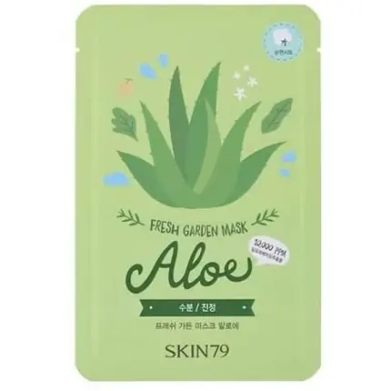 Comandă acum Masca de față pe pânză Fresh Garden Mask Aloe, Skin79, 30g