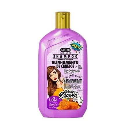Șampon pentru păr cu perie Gota Dourada 430ml Livrare expres