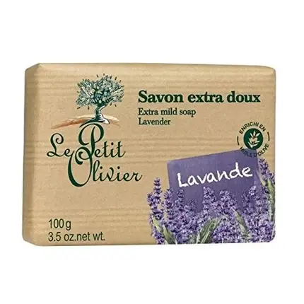 Săpun solid Le Petit Olivier, Lavandă Extra Fină 100g Reducere specială