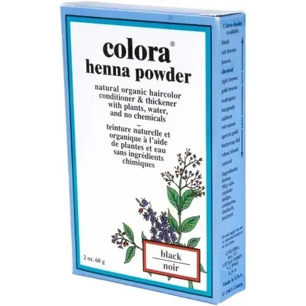 Cumpărături sigure Pudră de henna neagră Colora, 60g