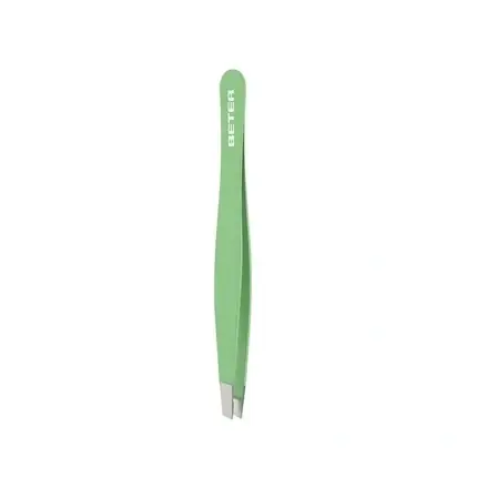 Pinzetă Beter Oblique, verde Expediere rapidă