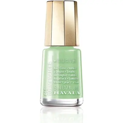 Vernis pentru unghii Mavala Yummy Matcha 460, culoare verde mentă, 5ml Ofertă exclusivă