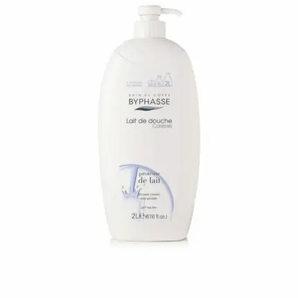 Lichidare de stoc Gel de duș Byphasse Caresse Milk Protein 2L