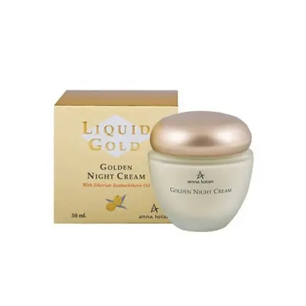 Crema de noapte Anna Lotan Liquid Gold cu ulei de cătină, 50ml Ofertă exclusivă