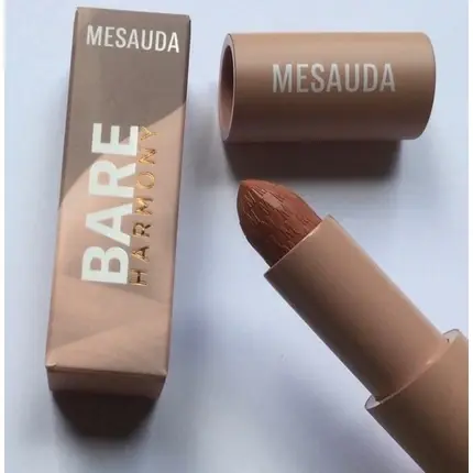 Promoție Ruj Mesauda Bare Harmony Shiny Buttery Intense Nude Lipstick Taffeta 303, 22g