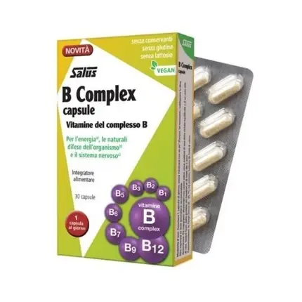 Salus B-Complex, 30 capsule Preferatul clienților