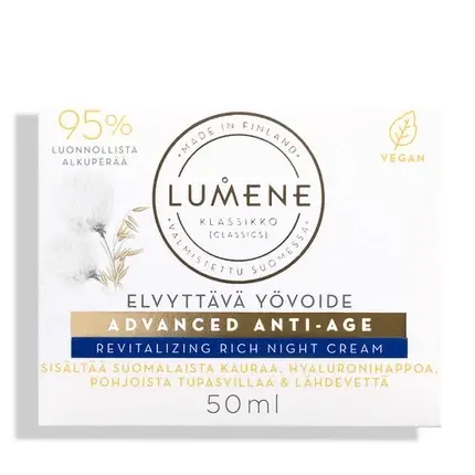 Cumpără acum Crema de noapte pentru față, Lumene, Advanced Anti-Age, 50 ml
